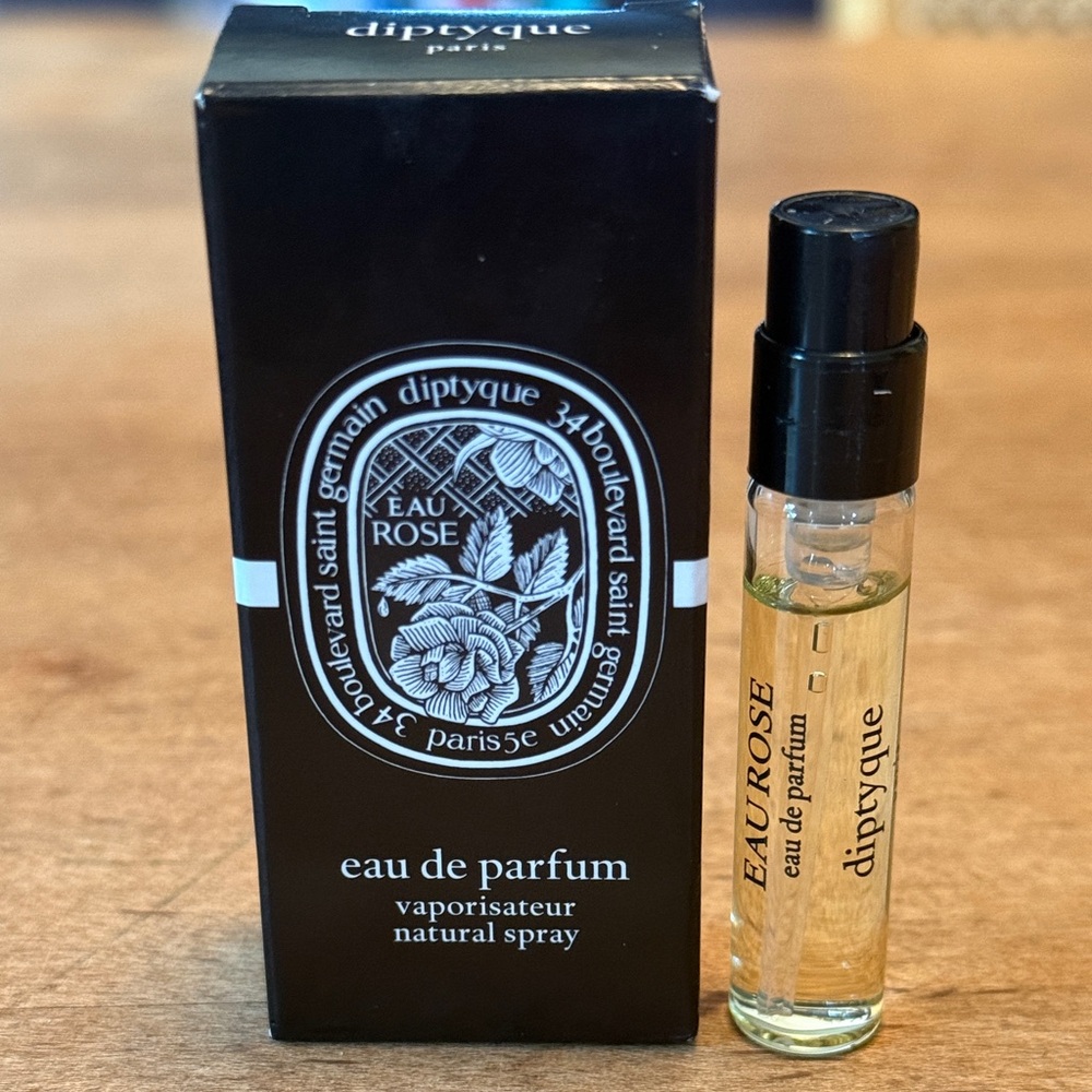 Diptyque Eau Rose 2ML Eau De Parfum NWB